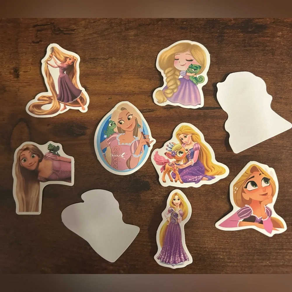 Disney’s Rapunzel Sticker Collection (Approx 2”) 9 Total - Picture 4 of 4